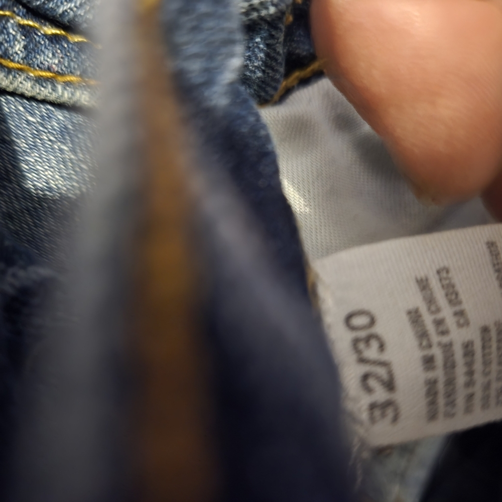 Men's Blue Jeans - Picture 4 of 5